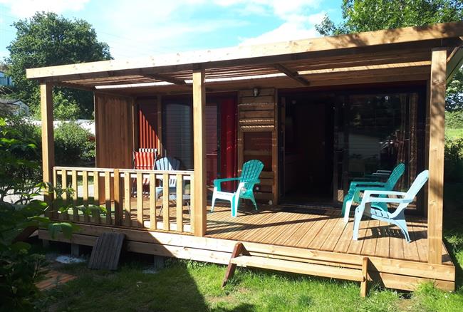 6 beds chalet camping Erquy Brittany
